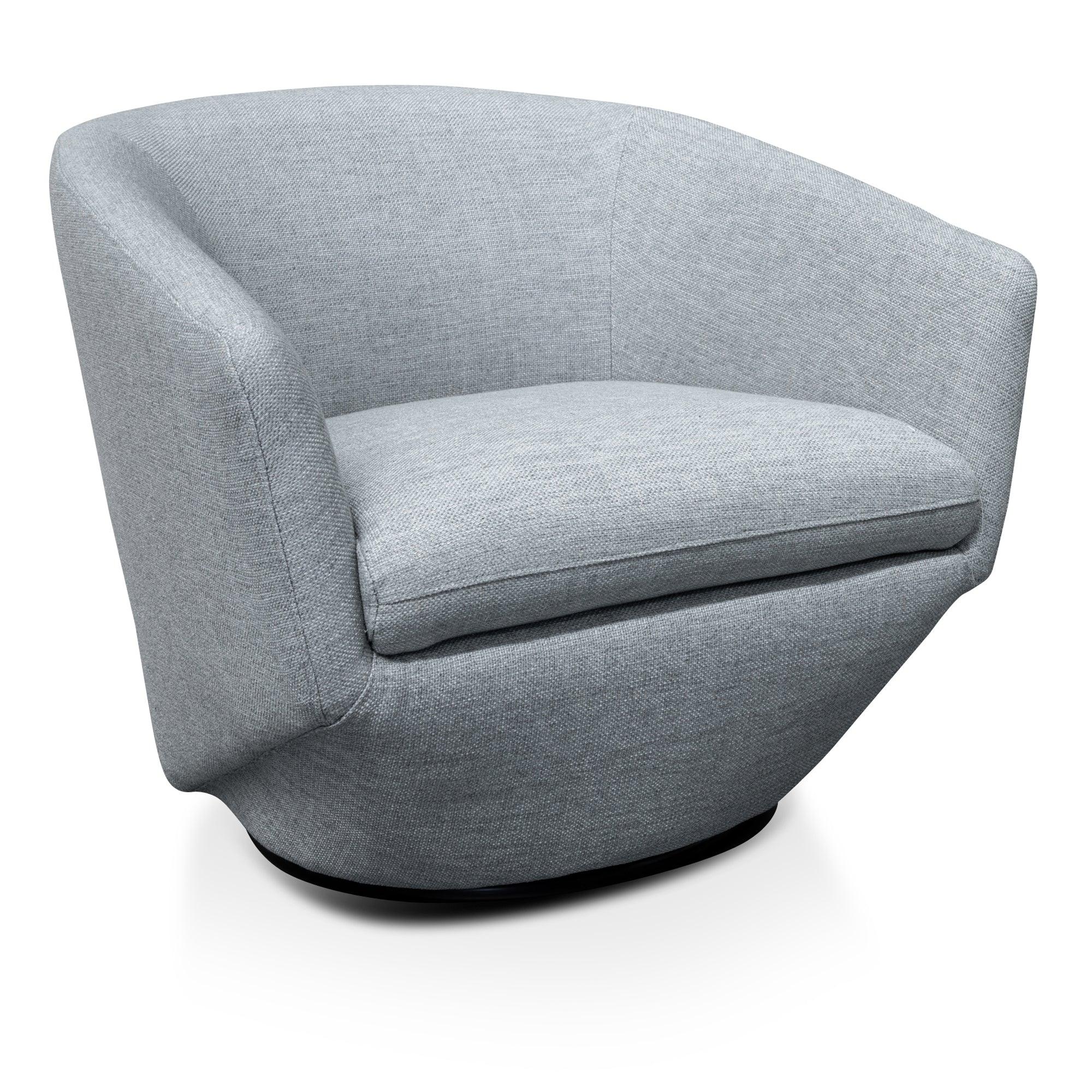 FC Fabric Lounge Chair - Light Grey