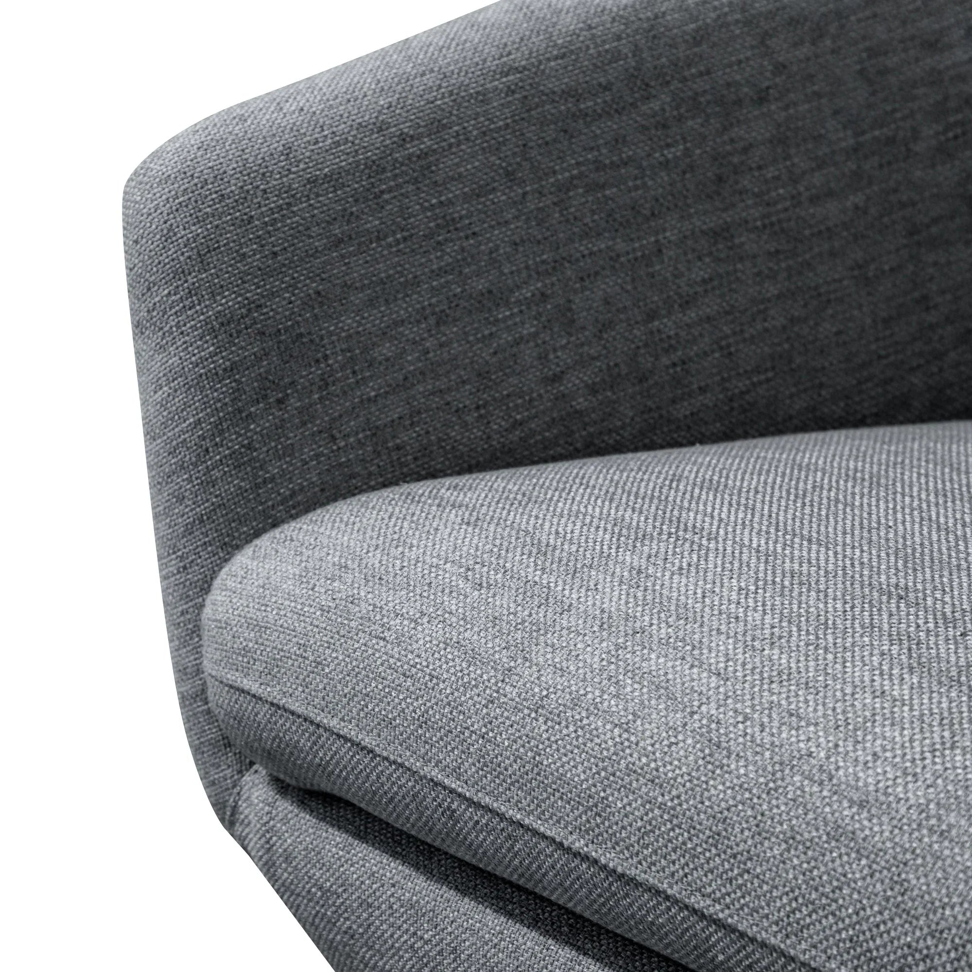 FC Fabric Lounge Chair - Light Grey