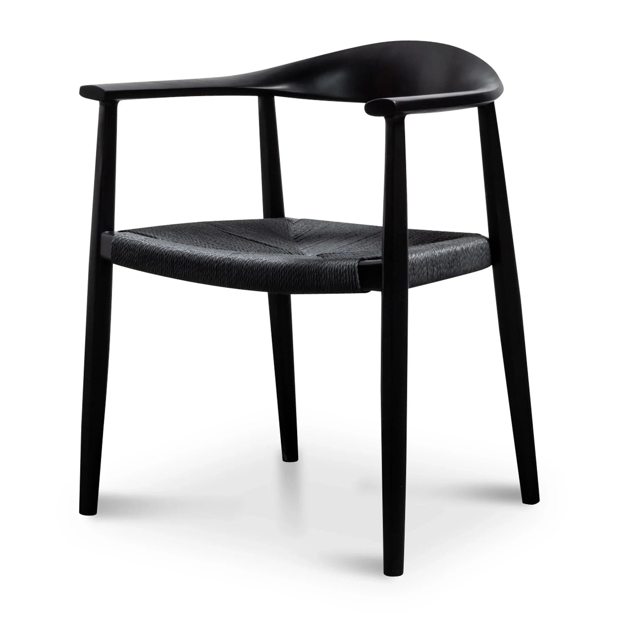 FC - Hans Wegner Replica - Full Black (Set of 2)