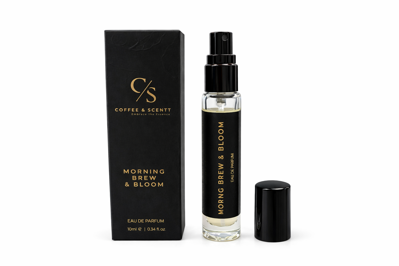Coffee & Scentt Eau De Parfum – Morning Brew & Bloom (10ml)