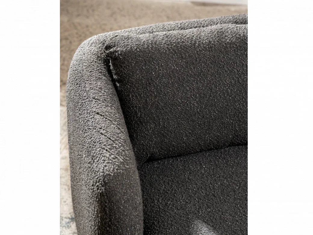 Atlantic Swivel Occasional Chair Dark Grey