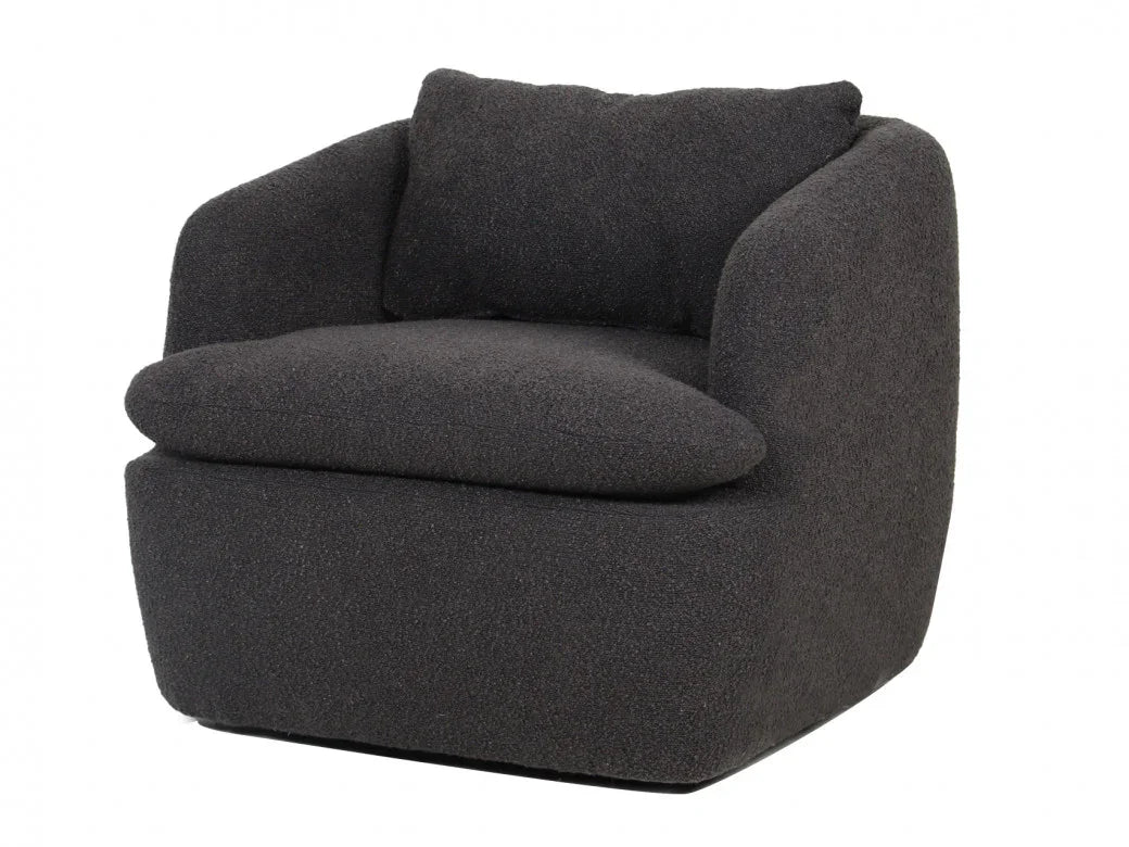 Atlantic Swivel Occasional Chair Dark Grey