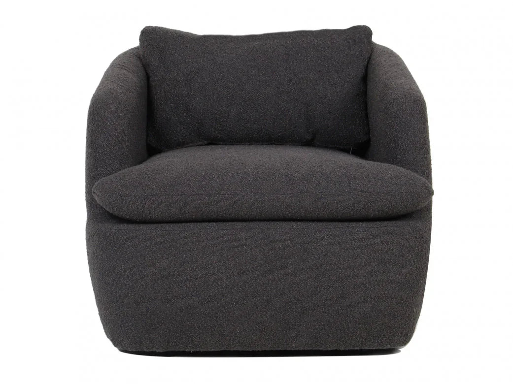Atlantic Swivel Occasional Chair Dark Grey