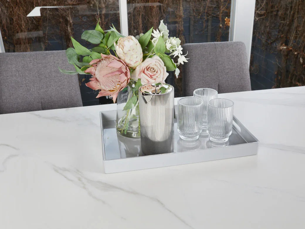 Lazio Dining Table Snow White