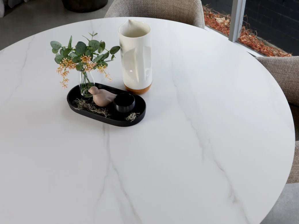 Cube Dining Table White sevella
