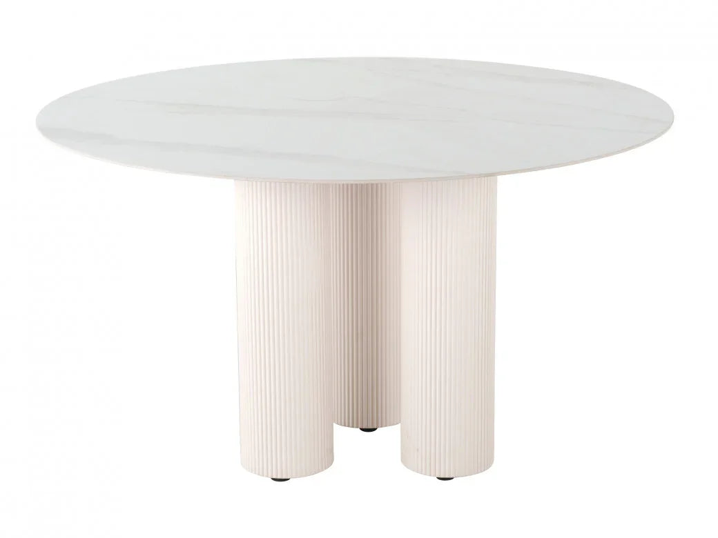 Cube Dining Table White sevella