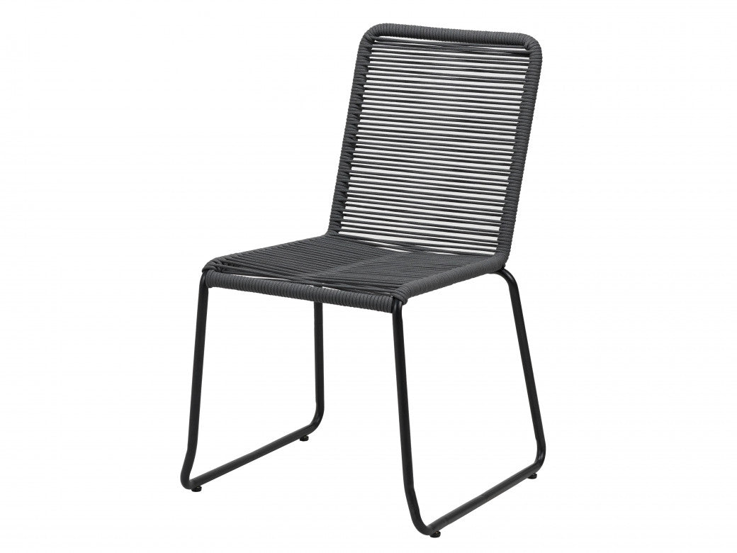 Lido Outdoor Chair Charcoal (Set of 4)