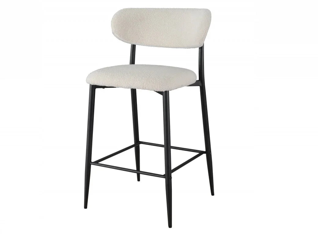 Naples Bar Stool Off White Set of 2
