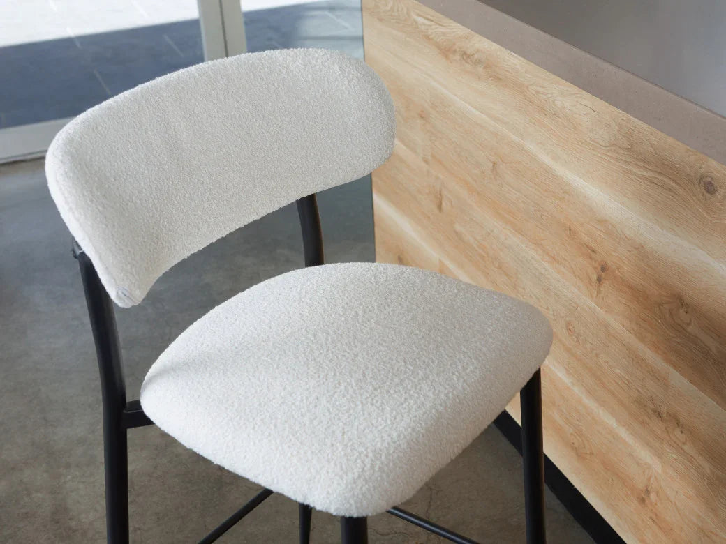 Naples Bar Stool Off White Set of 2