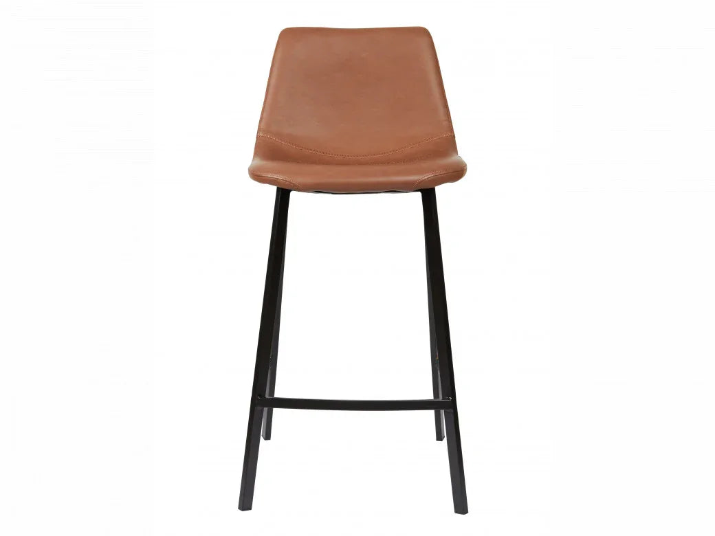 Hugo Bar Stool Cognac Set of 2