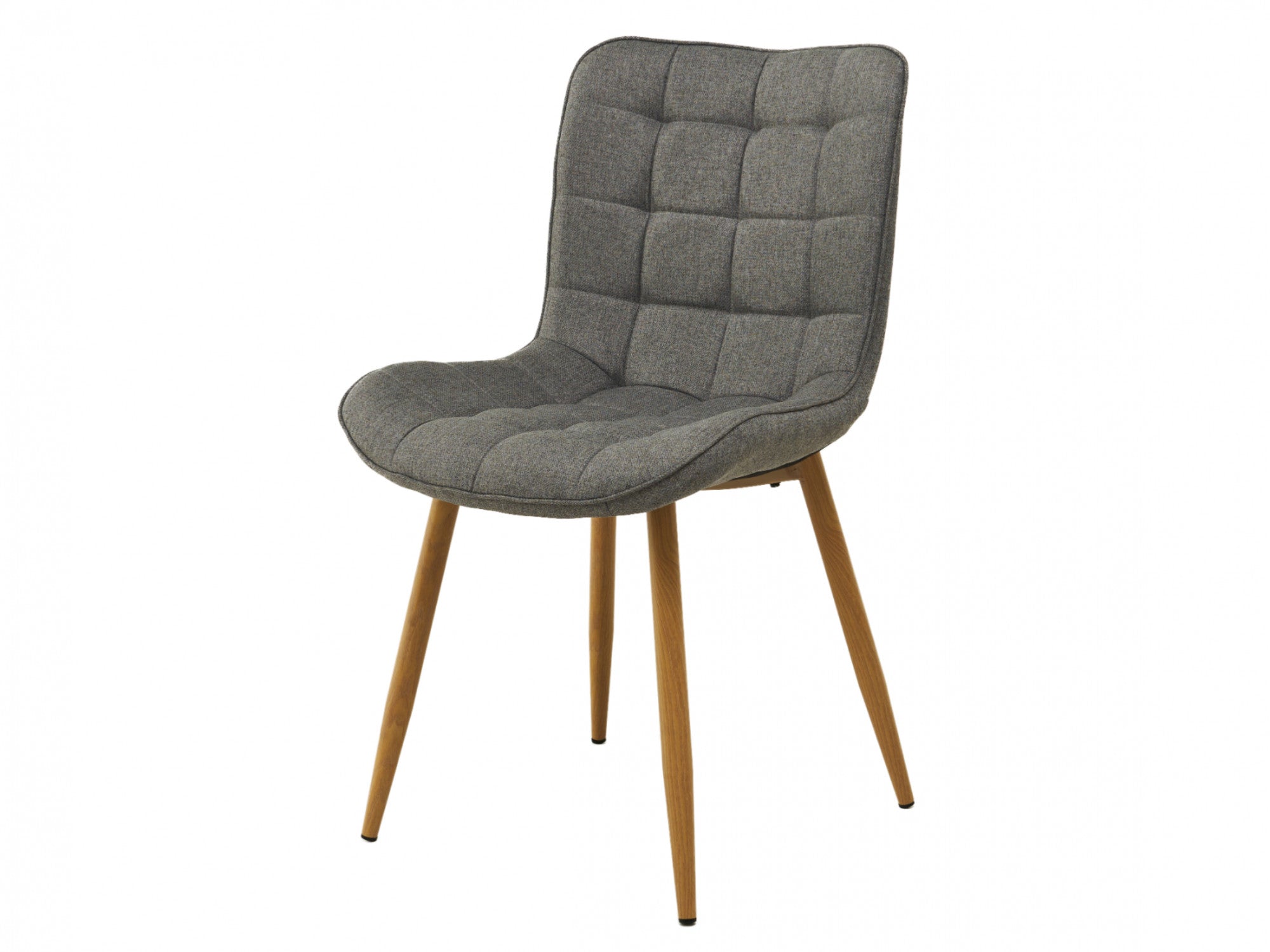 Sydney Dining Chair β Ash | Textured Fabric & Ash Wood-Effect Frame (Set of 2)