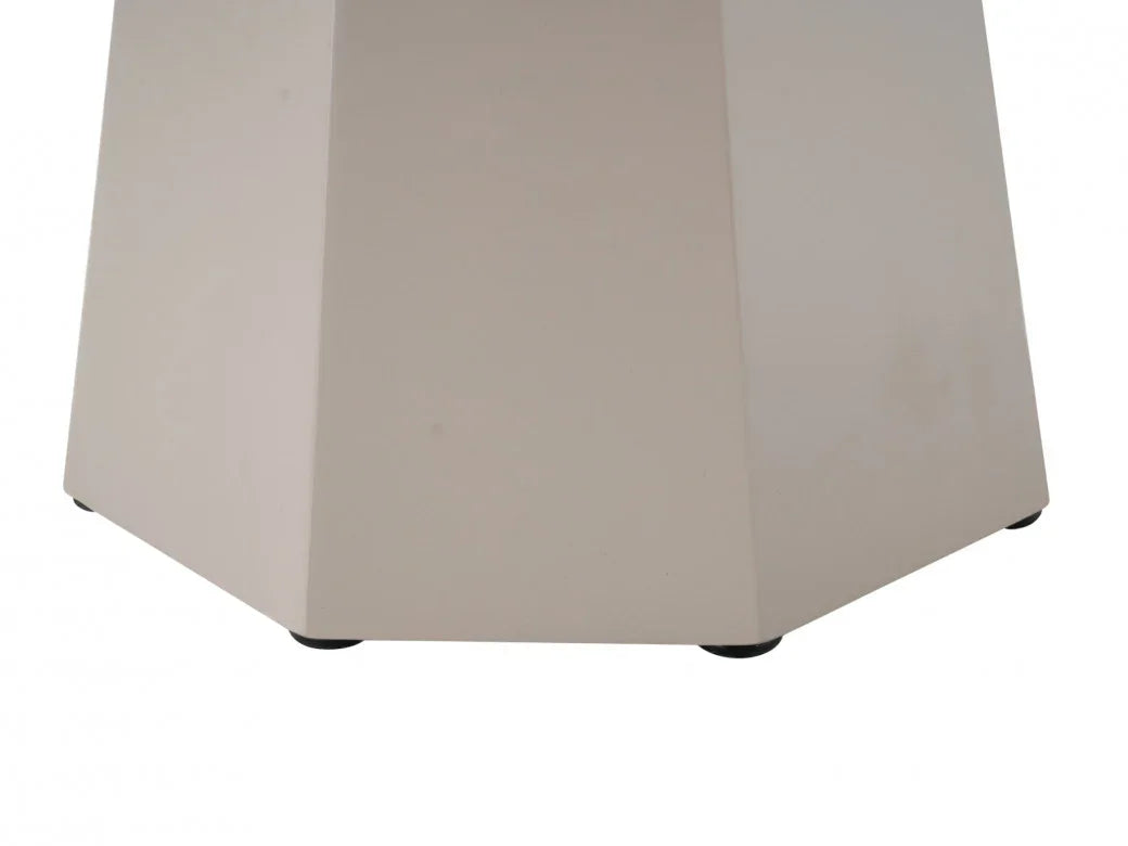 Monet Dining Table Round Putty 120cm x76cm