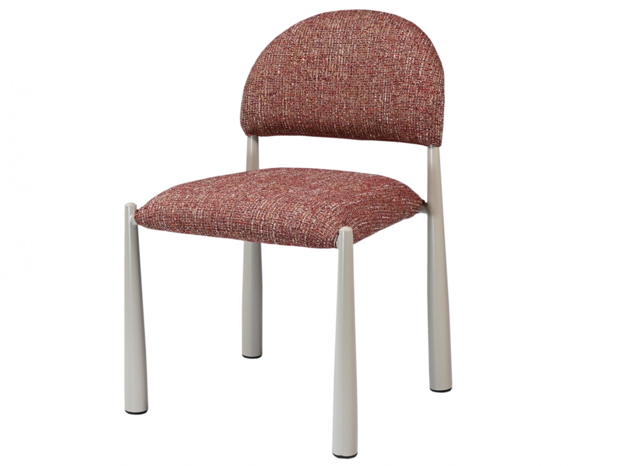 Egypt Dining Chair β Sunset | Textured Fabric & Creamy Frame (Set of 2)