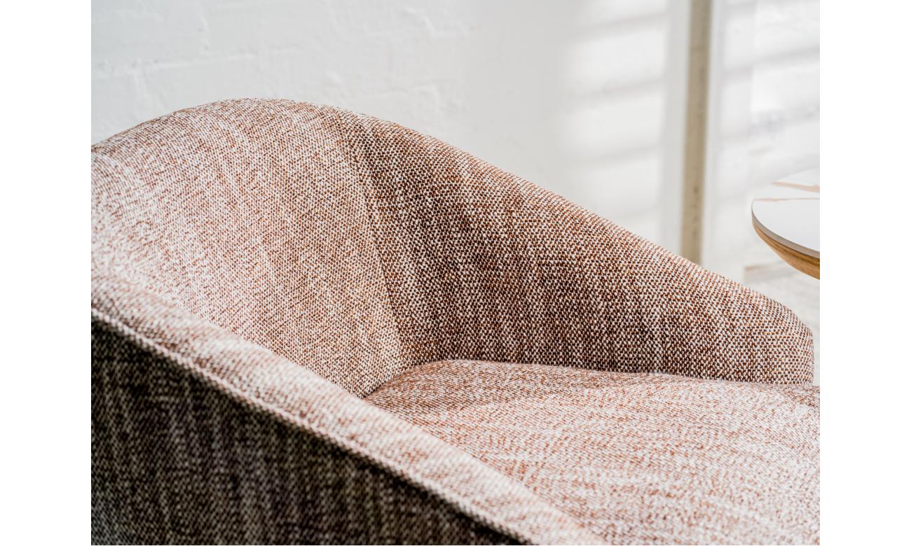 Austin Swivel Occasional Chair Chestnut