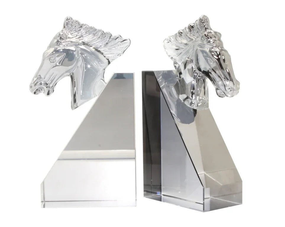 Bookends-Crystal Knight 21.5cm