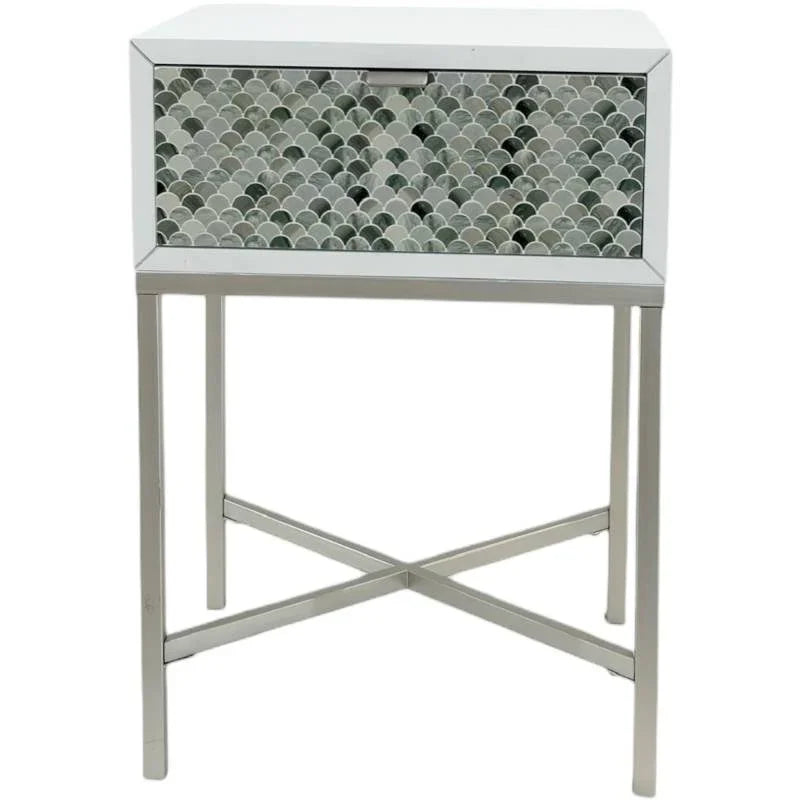 FC White Cliff Bedside Table