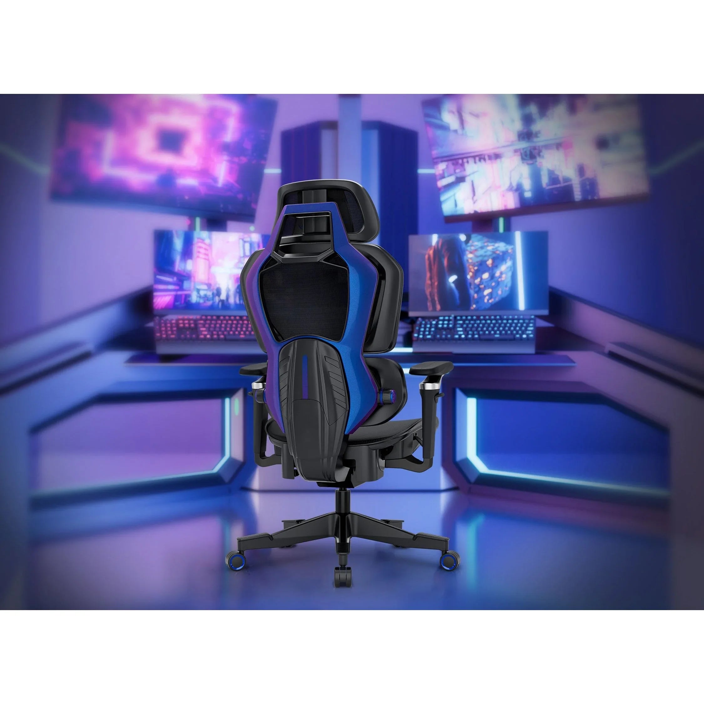 Breezy DuoFlex Synchronized Ergonomic Gaming Mesh Chair– by FC