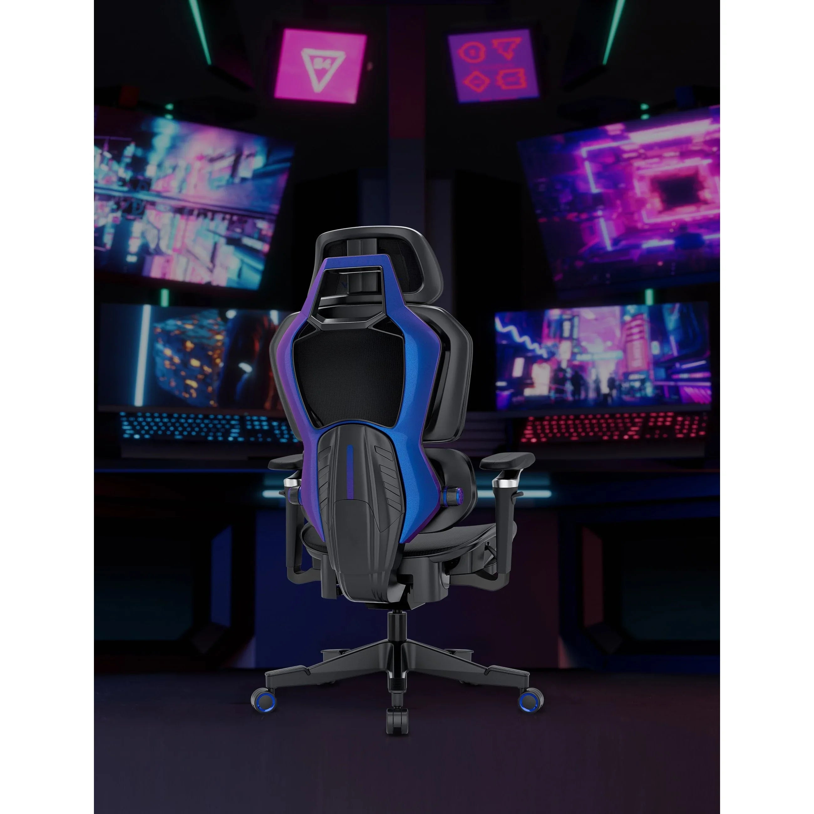 Breezy DuoFlex Synchronized Ergonomic Gaming Mesh Chair– by FC