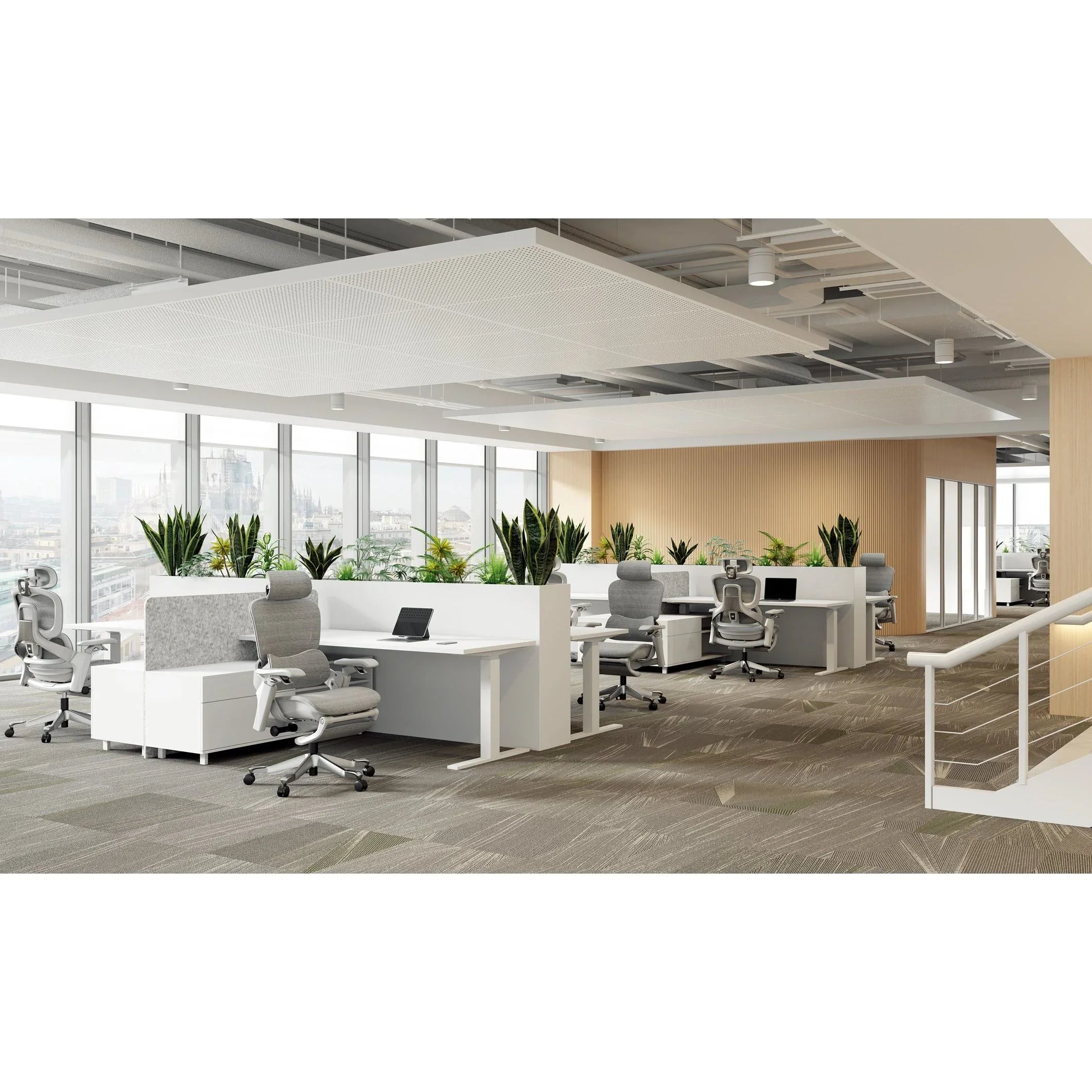 Starship High Back Ergonomic Mesh Chair – by FC
