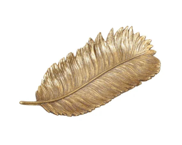 Bowl-Leaf-Gold 27cm