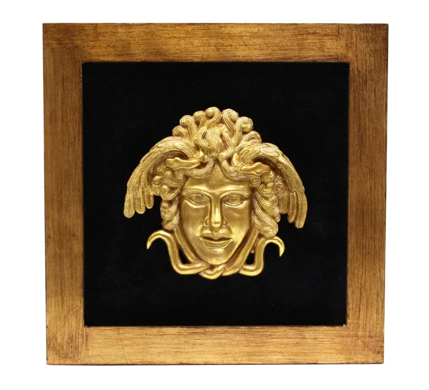Wallart-Medusa-Gold 45cm
