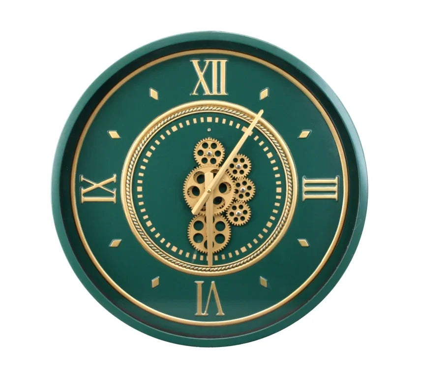 Clock-Agate-Royale Green 55cm