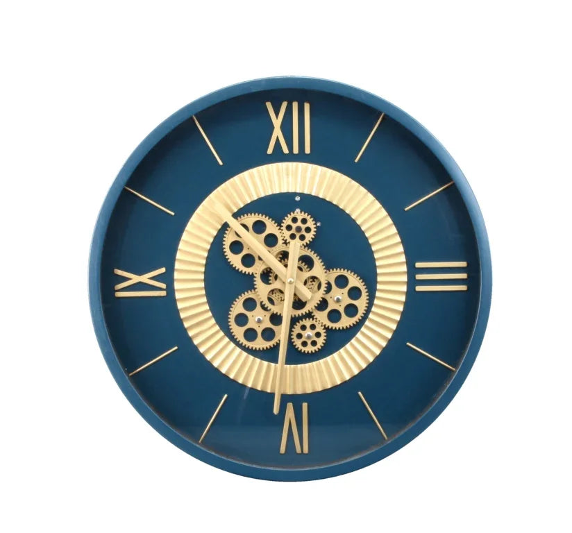 Clock-Agate-Royale Blue 50cm