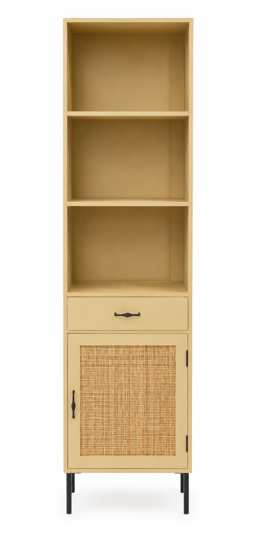 Rattan BookShelf 1 Doorr- L50 X W40 X H190