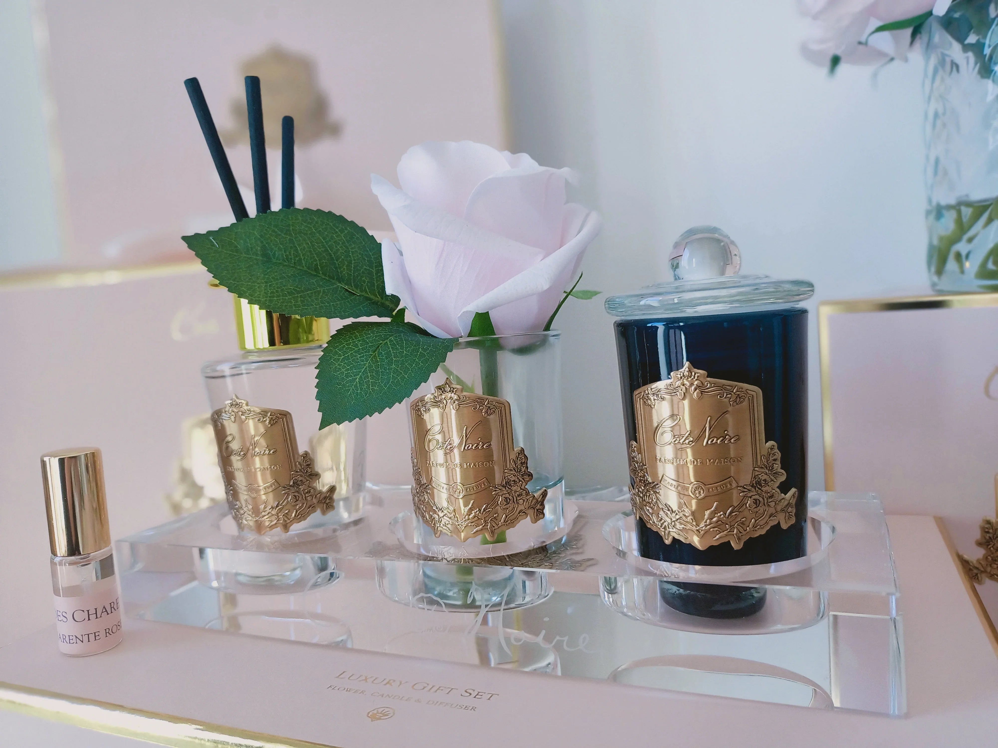 Cote Noire - Luxury Gift Set - Charente Rose