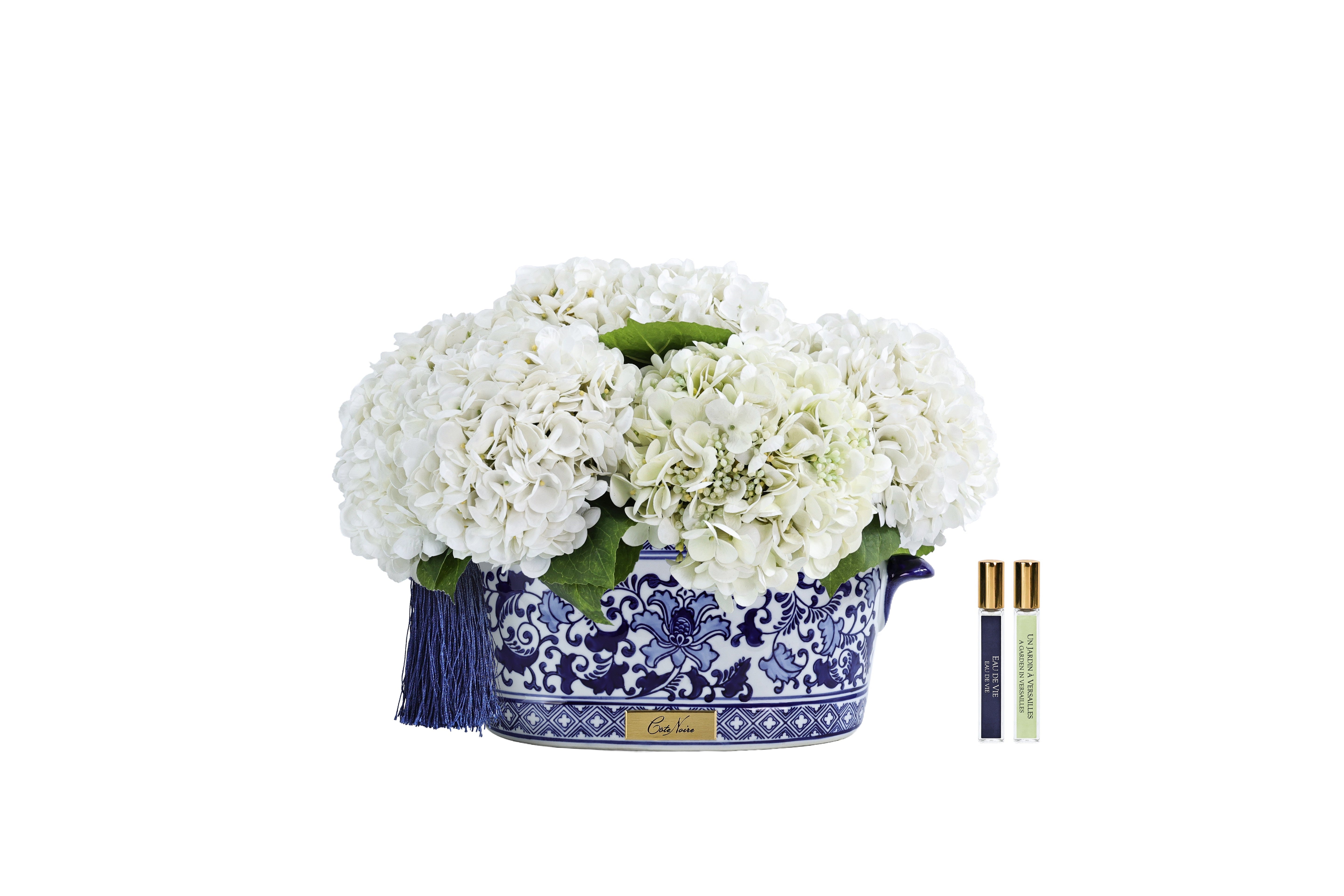 NEW - Cote Noire - Grand Chinoiserie Hydrangea - Ivory - GCH01