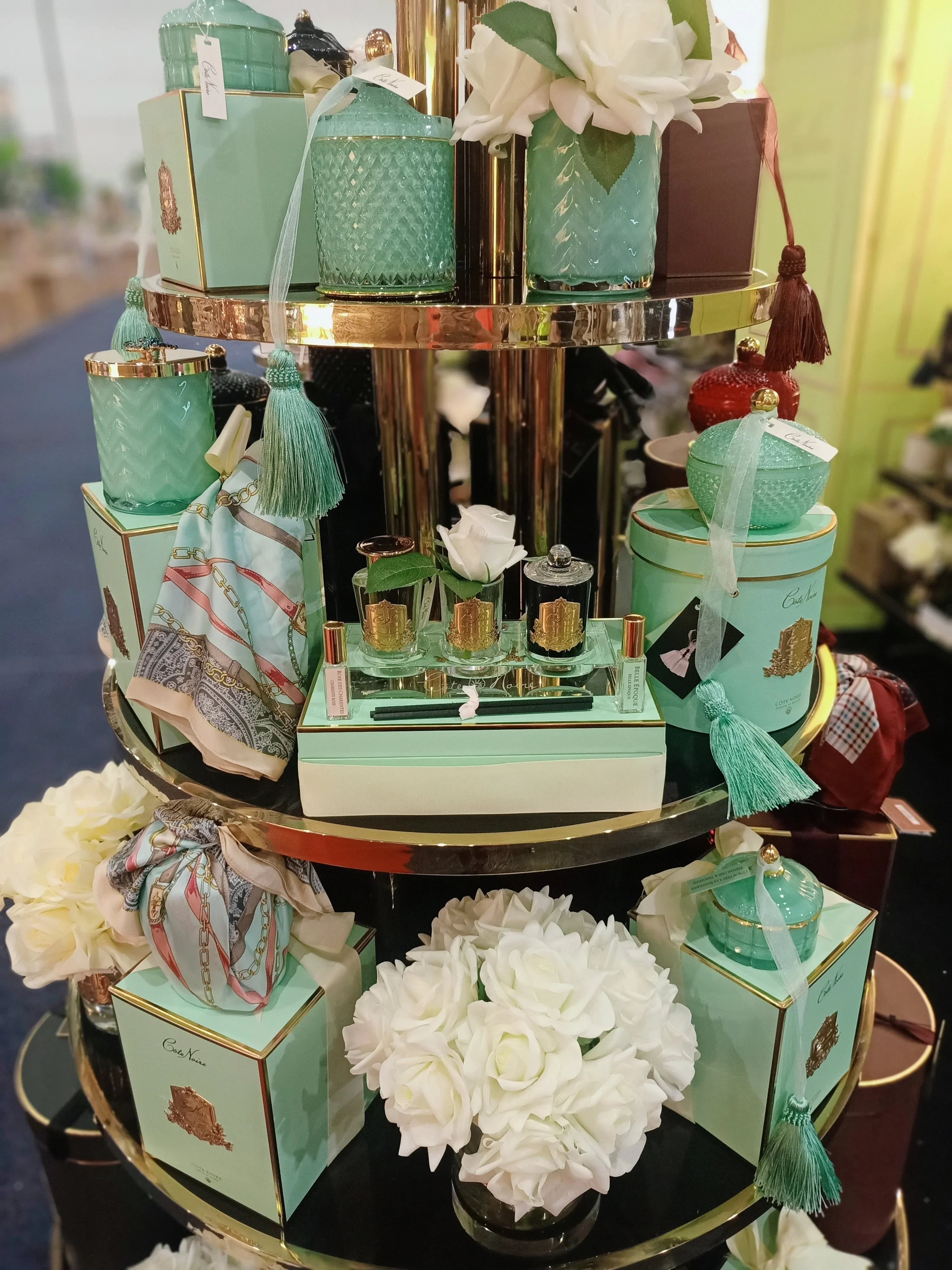 Cote Noire - Luxury Gift Set - Tiffany Blue - Persian Lime