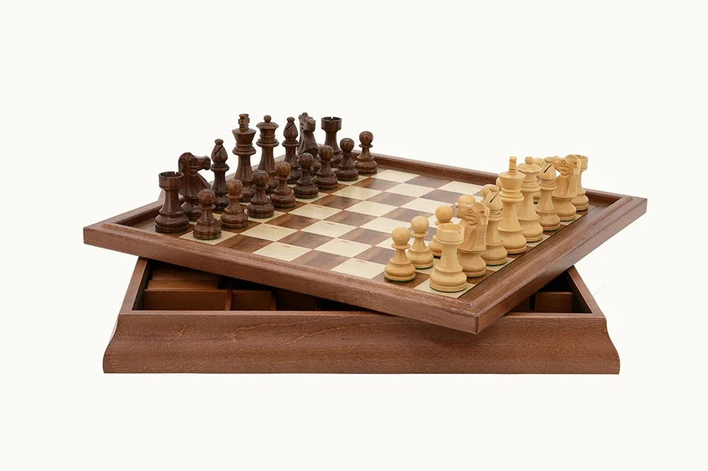 Dal Rossi Italy Chess Set 3 In 1 18″