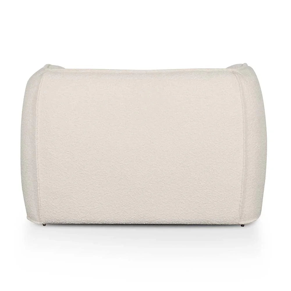 Fabric Armchair - Ivory