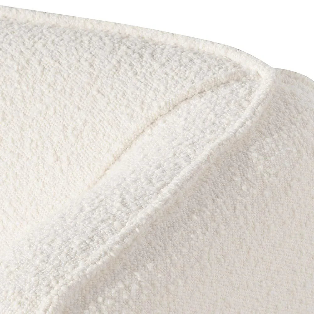 Fabric Armchair - Ivory