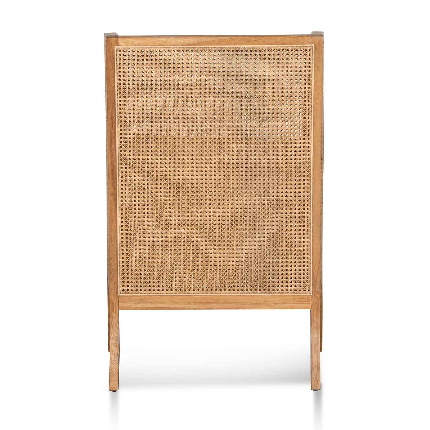 FC Wingback Rattan ArmFCair - Distress Natural - Sand White