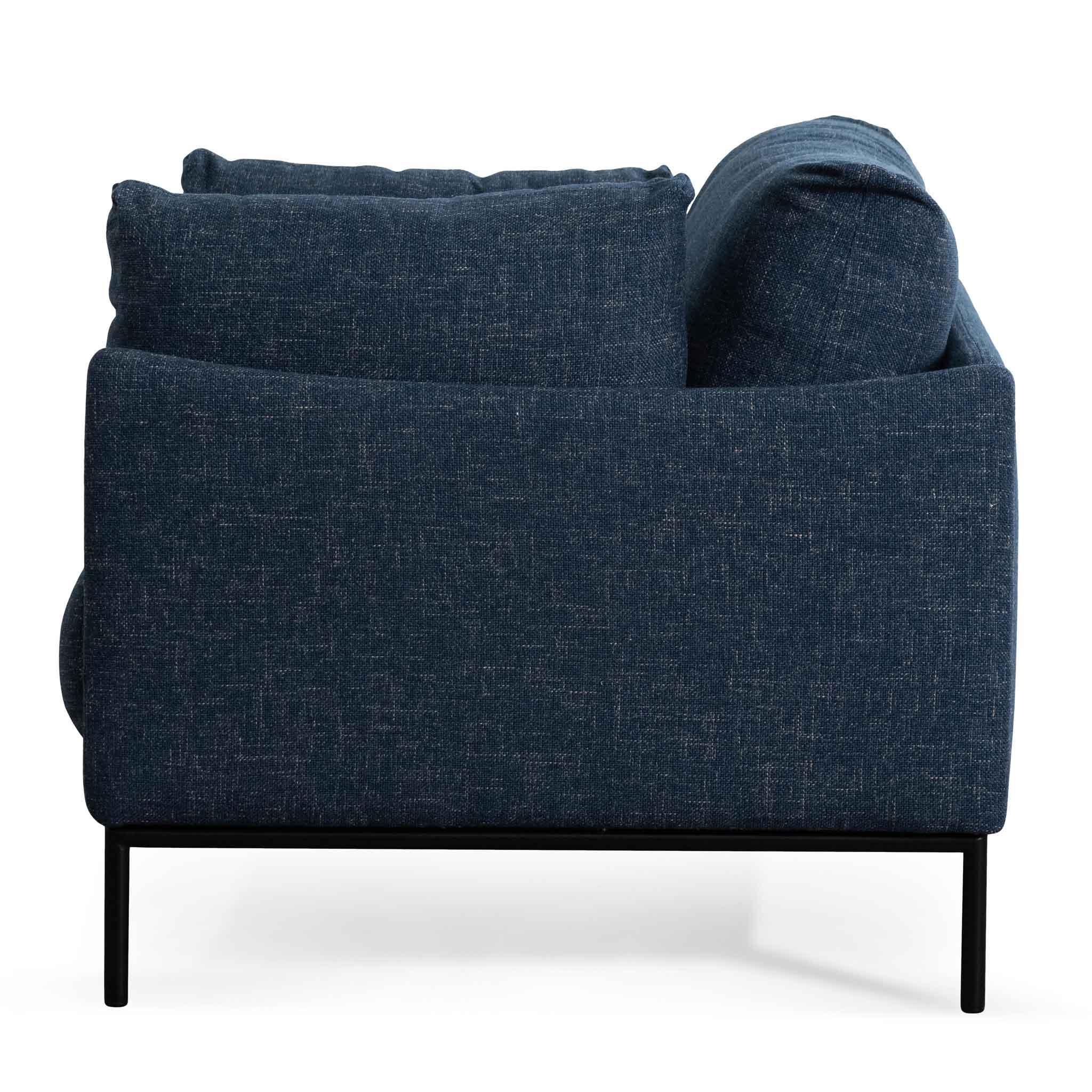 FC Fabric Arm Chair - Dark Blue