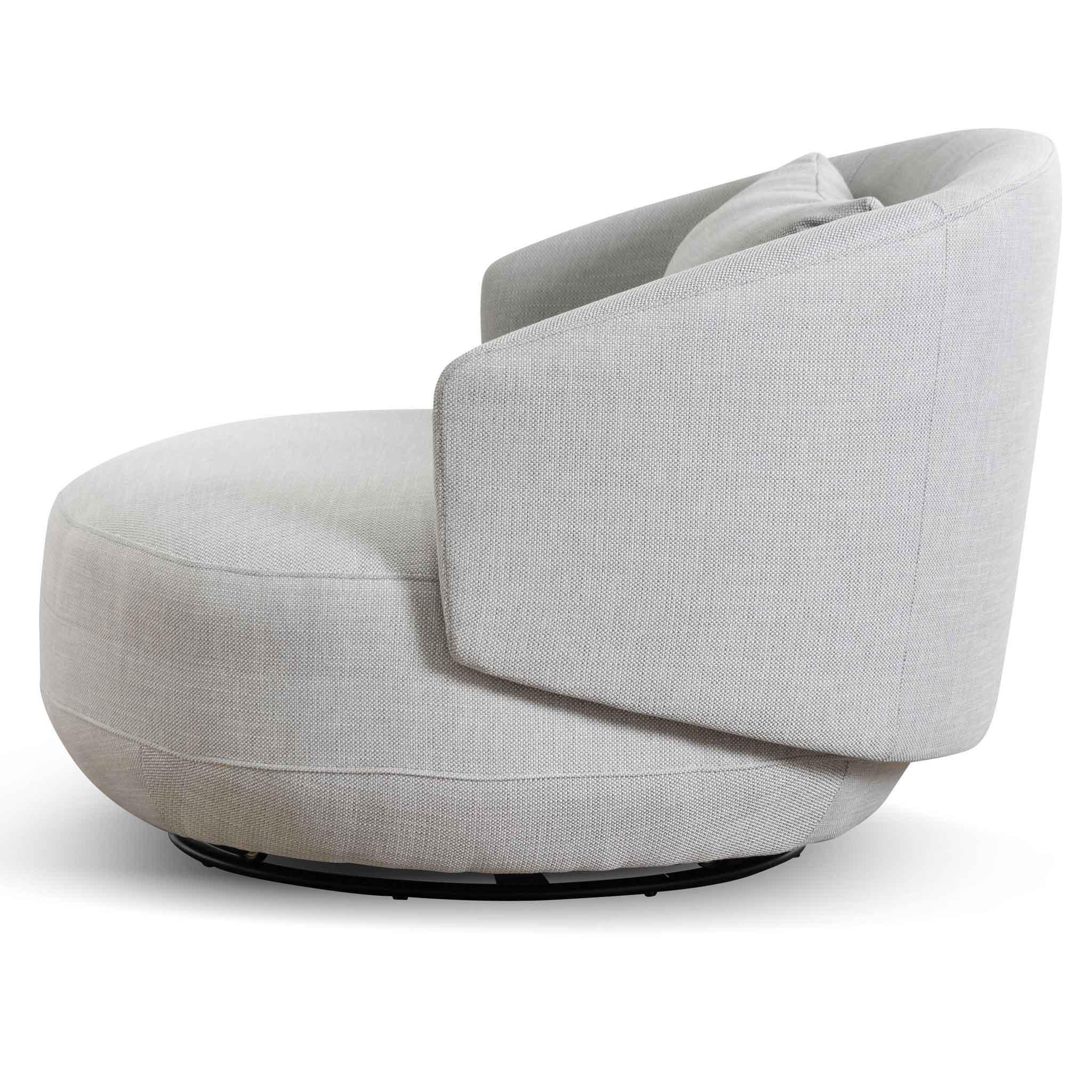 FC Fabric Armchair - Light Texture Grey