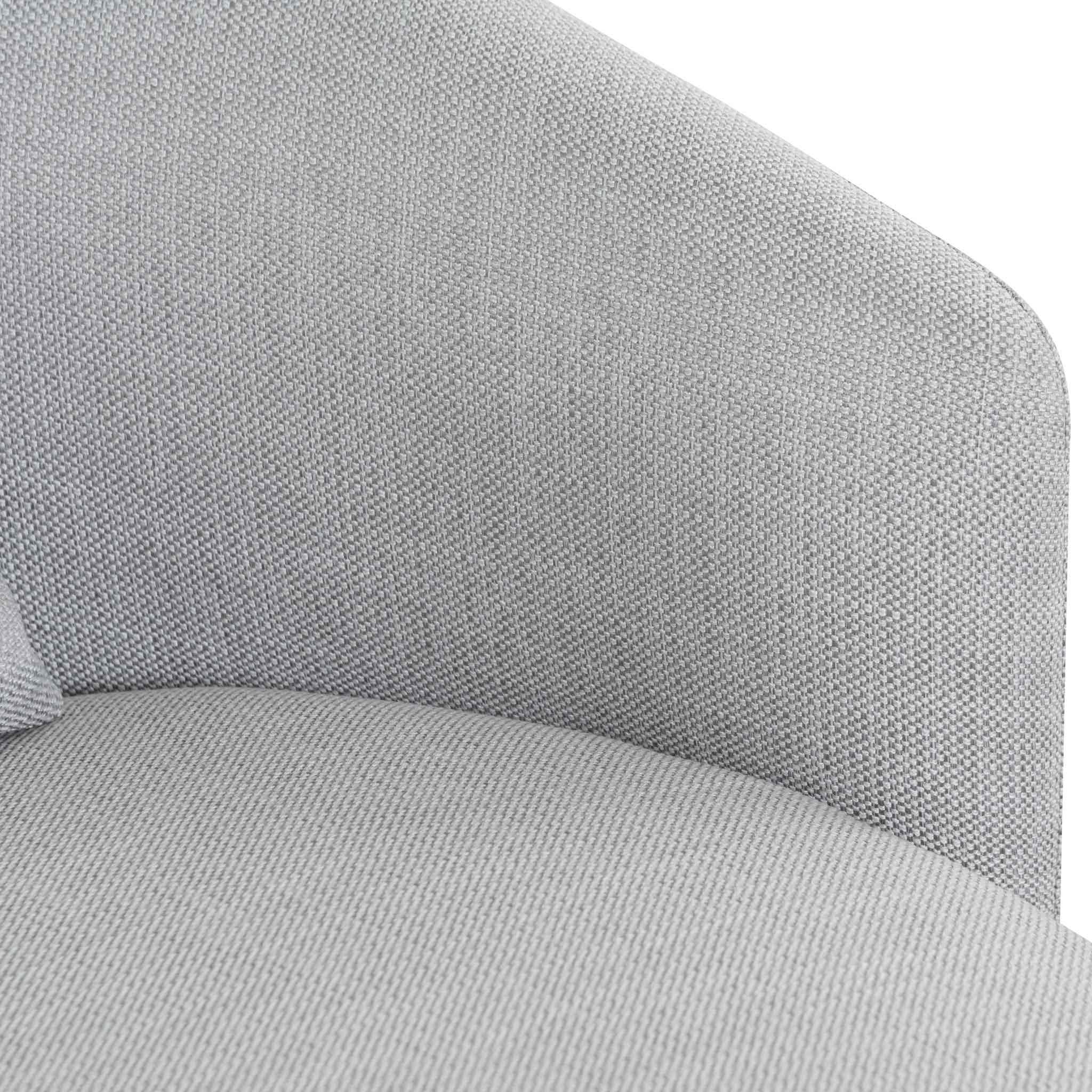 FC Fabric Armchair - Light Texture Grey