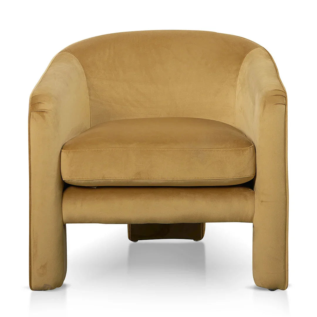 FC Fabric Armchair - Mustard