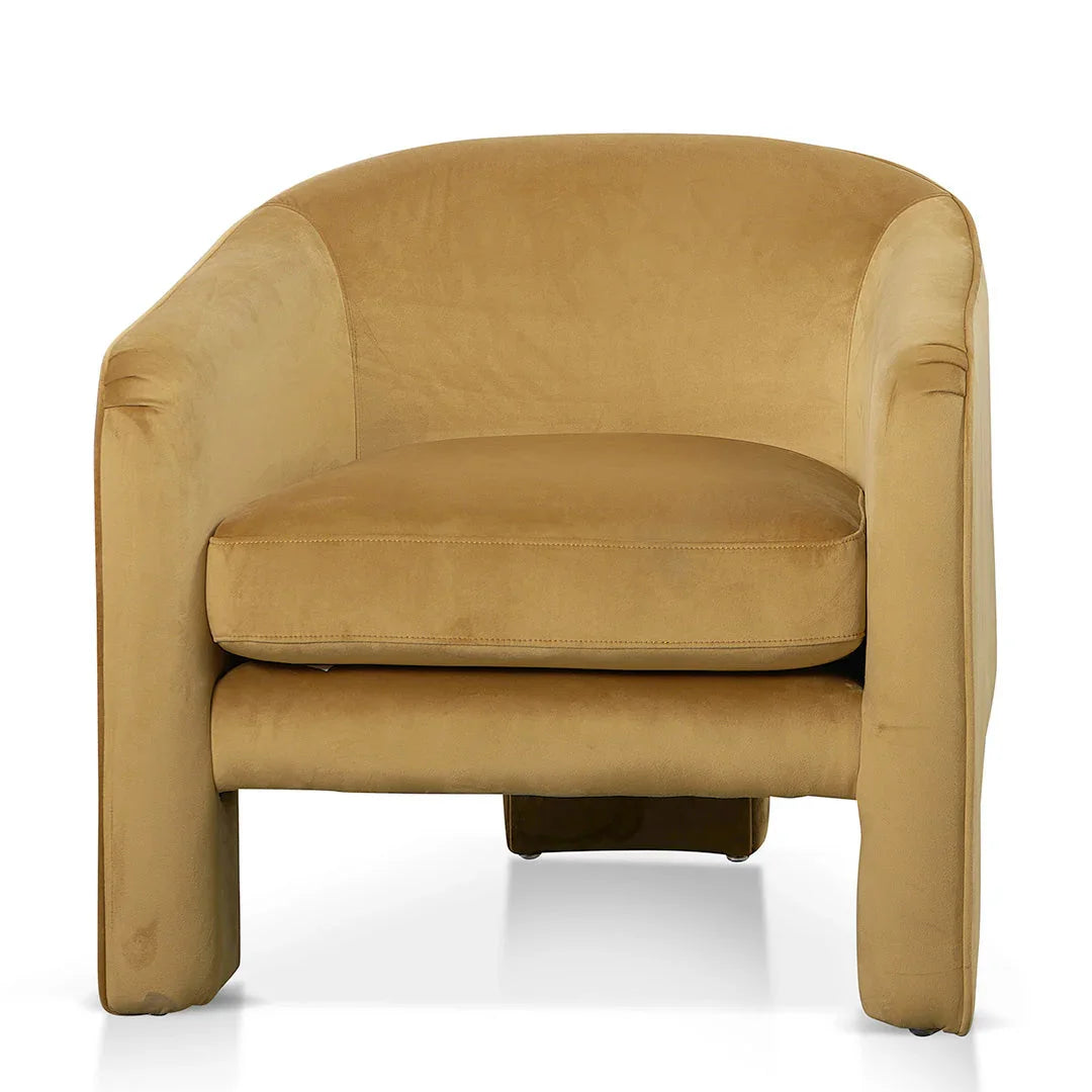 FC Fabric Armchair - Mustard