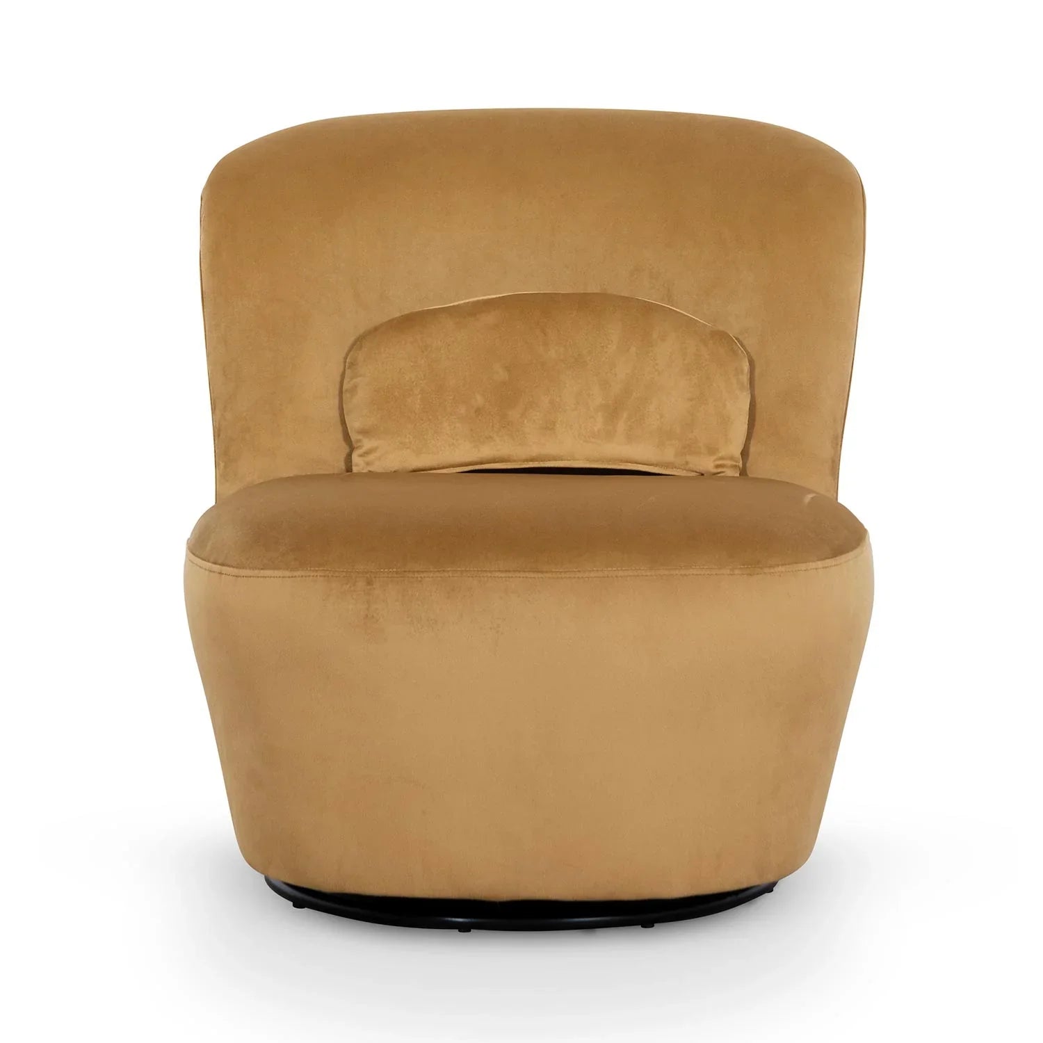 FC Swivel Lounge Chair - Mustard