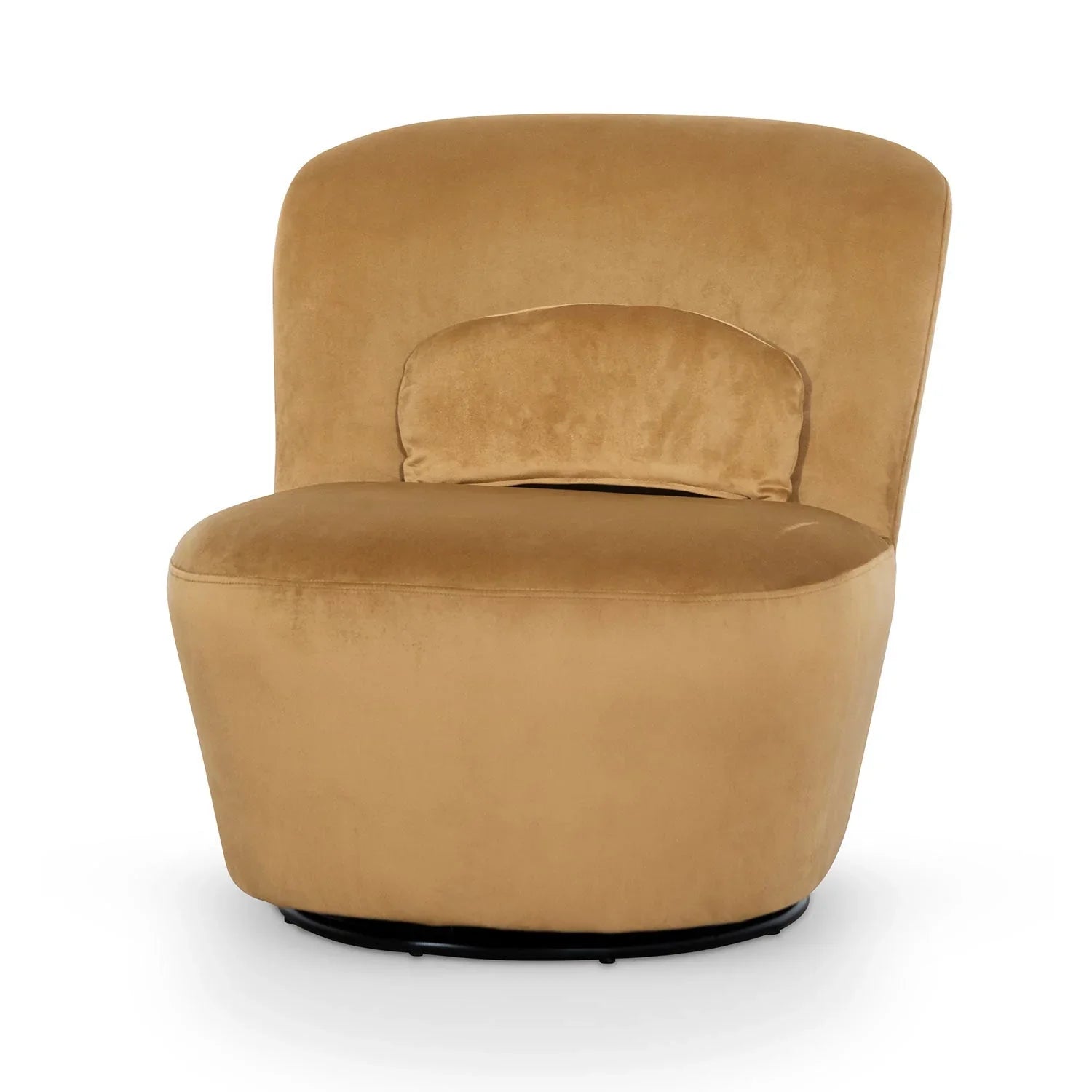 FC Swivel Lounge Chair - Mustard