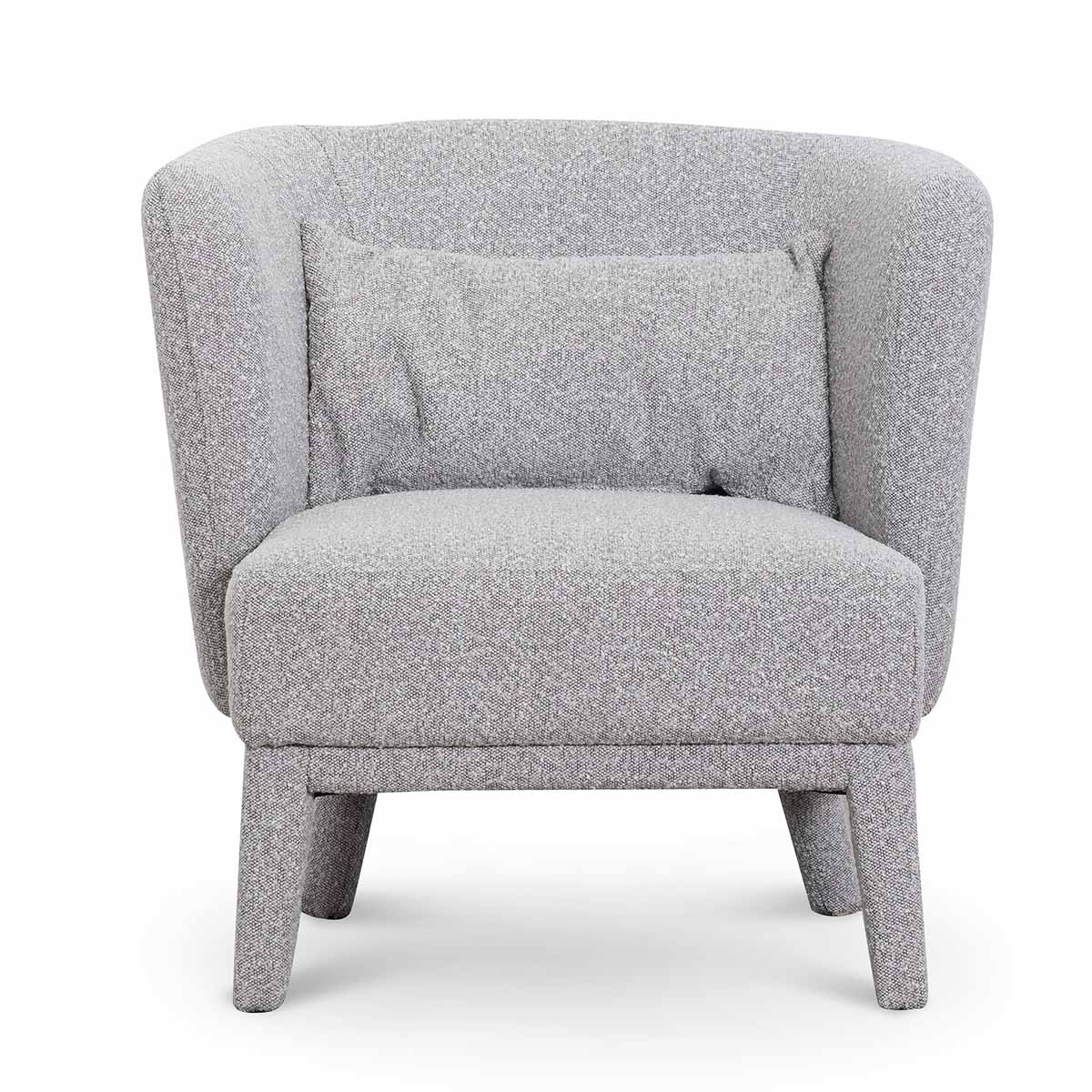 FC Armchair - Ash Grey Boucle