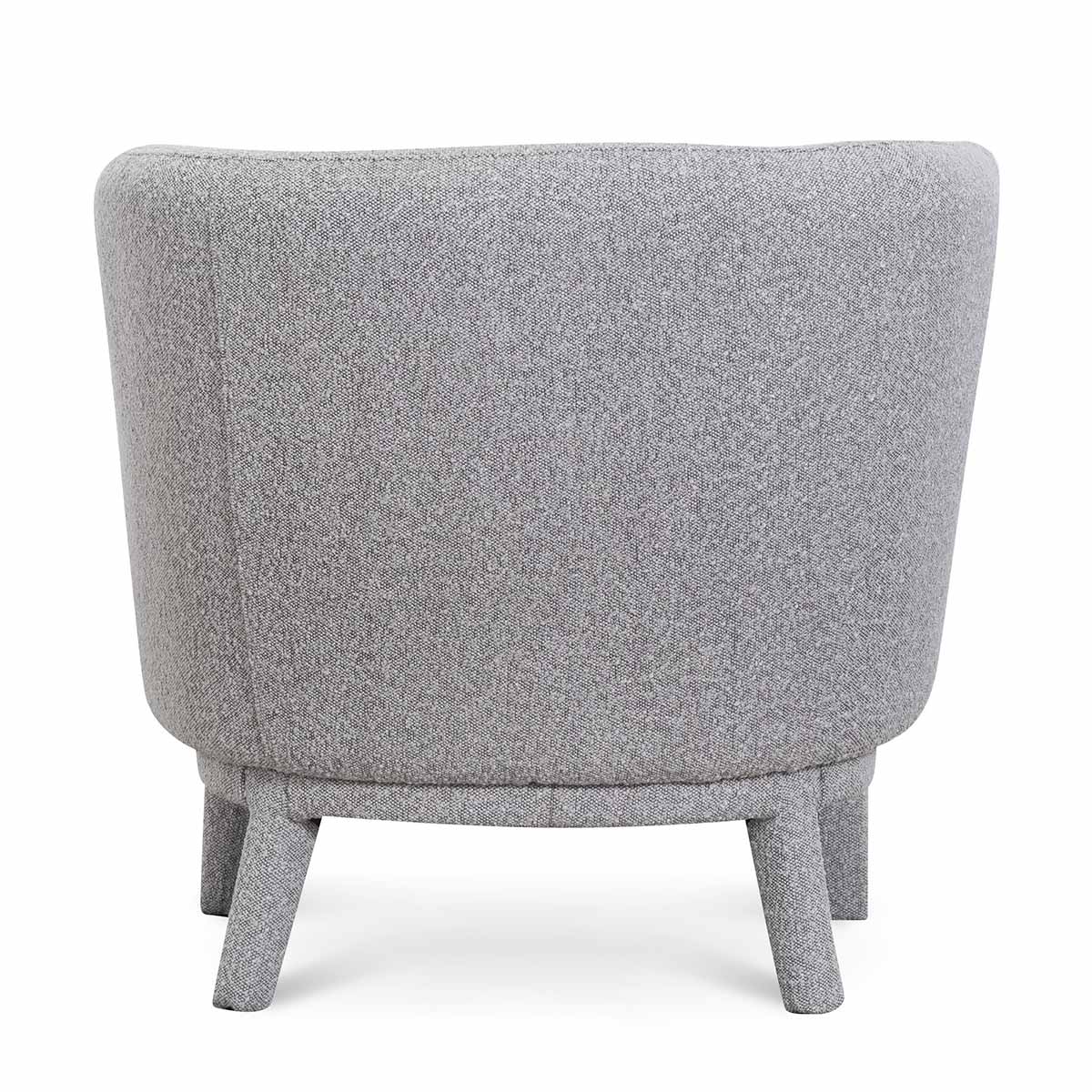 FC Armchair - Ash Grey Boucle