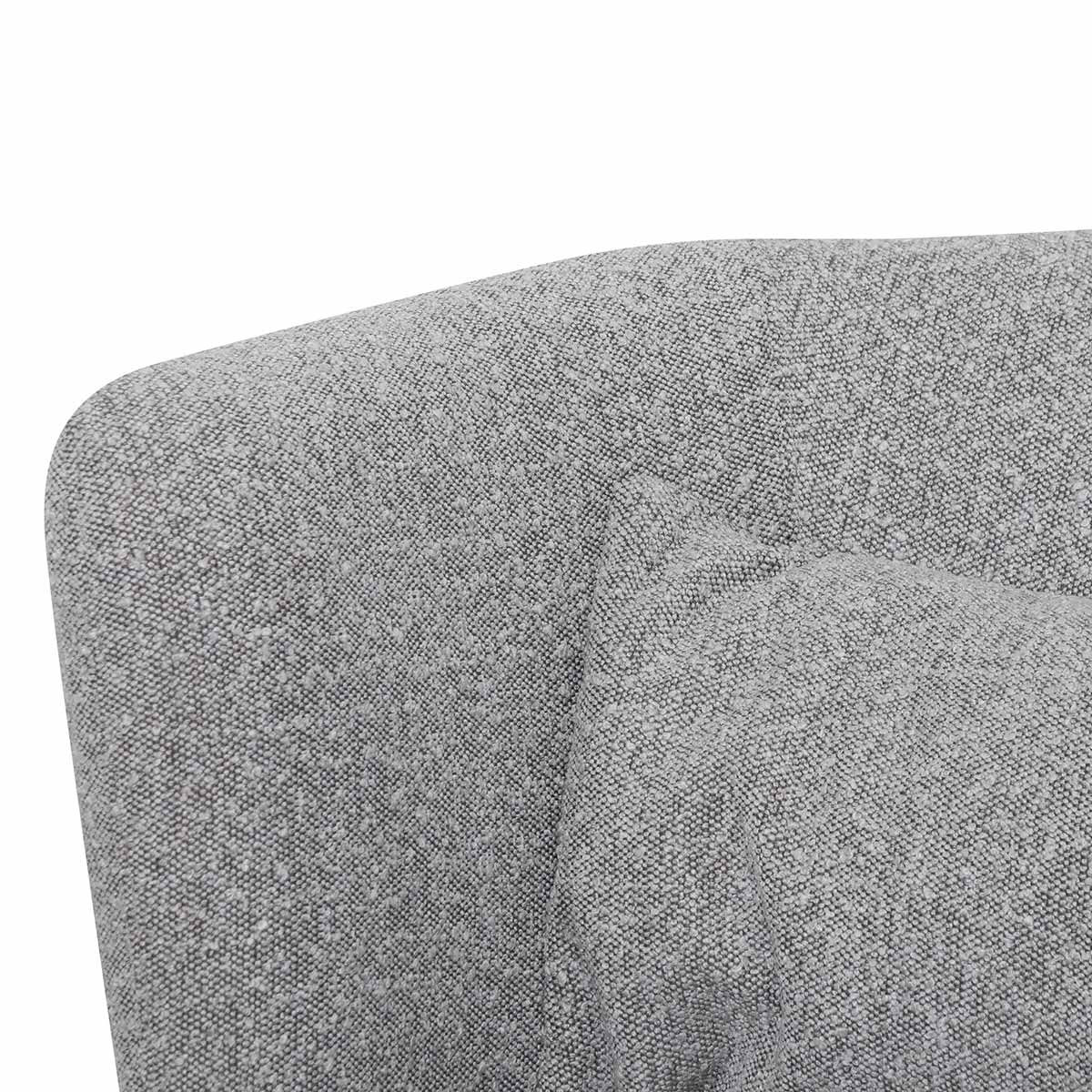 FC Armchair - Ash Grey Boucle