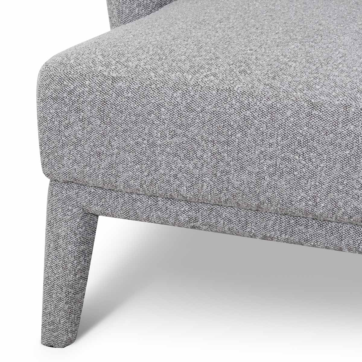 FC Armchair - Ash Grey Boucle