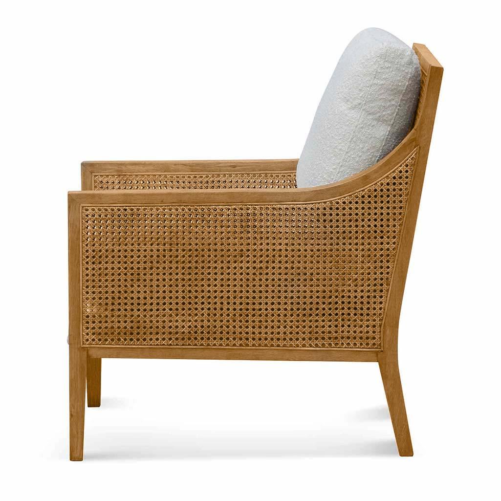 FC Rattan Arm FCair - Ivory White Boucle