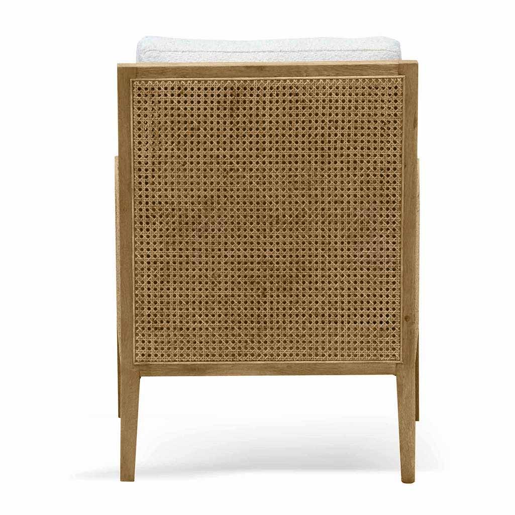 FC Rattan Arm FCair - Ivory White Boucle