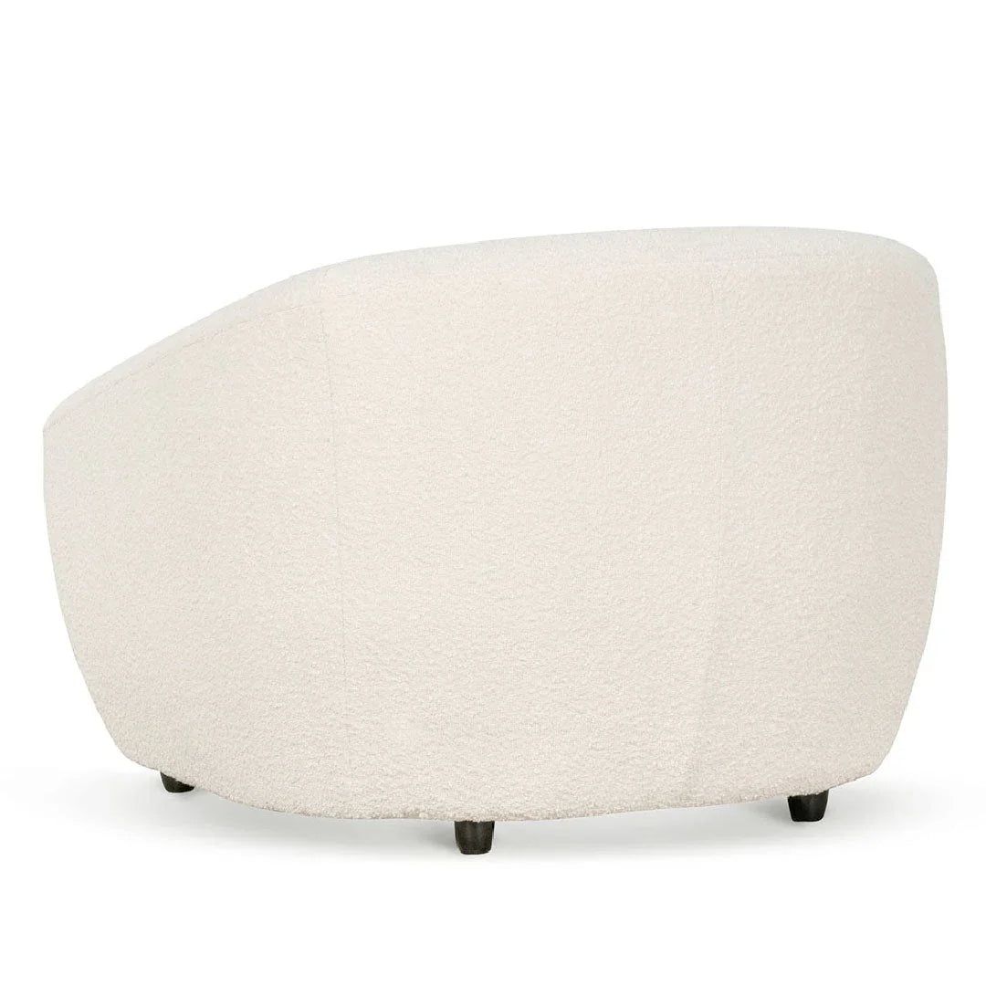 FC Armchair - Ivory White Boucle