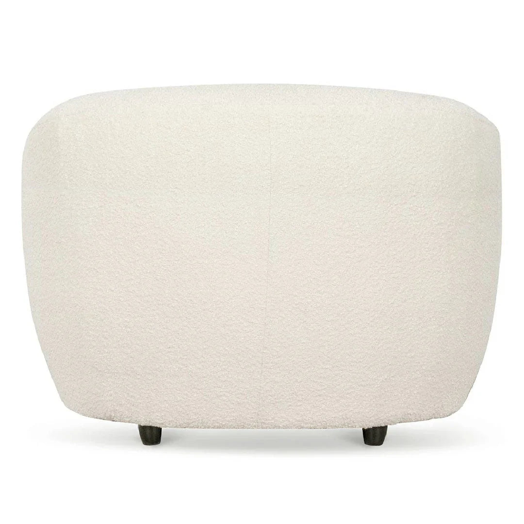 FC Armchair - Ivory White Boucle